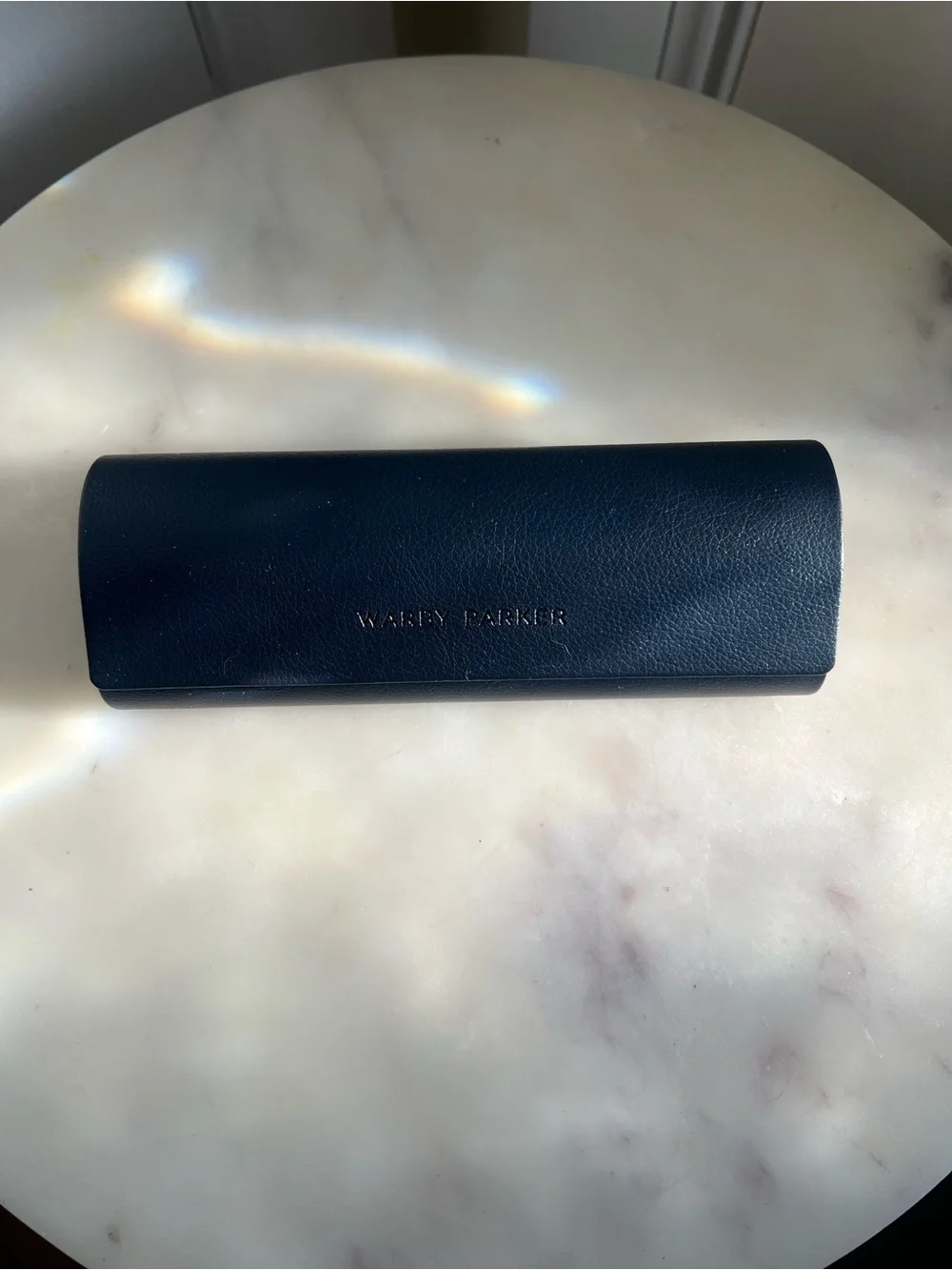 Warby Parker Round Tortoiseshell Eyeglasses with Original Case